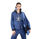 Coussin & Tote bag format 60/50 en jeans Modular TNFW