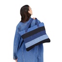 Coussin &Tote bag format 49/39 en jeans Modular TNFW