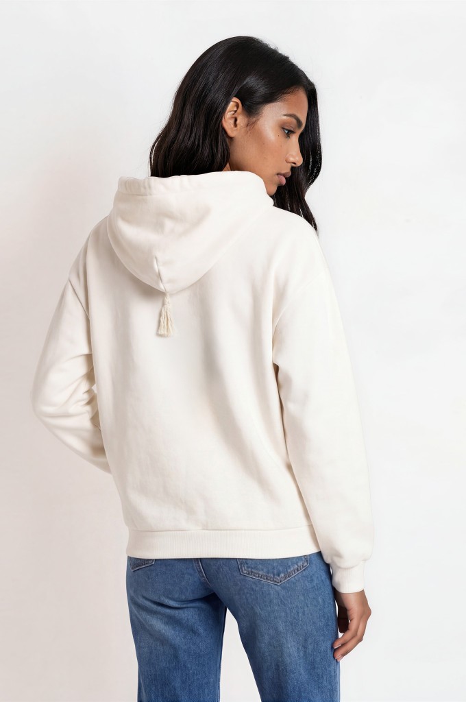 Hoodie oversized unisexe كون كيما انتي Modular TNFW