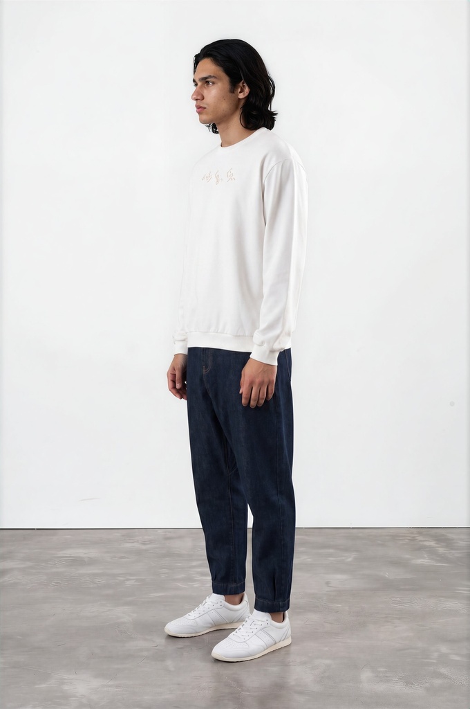 Sweat unisexe oversized كون كيما انتي Selvedge And Raw Look - TUNIS FASHION WEEK 2024
