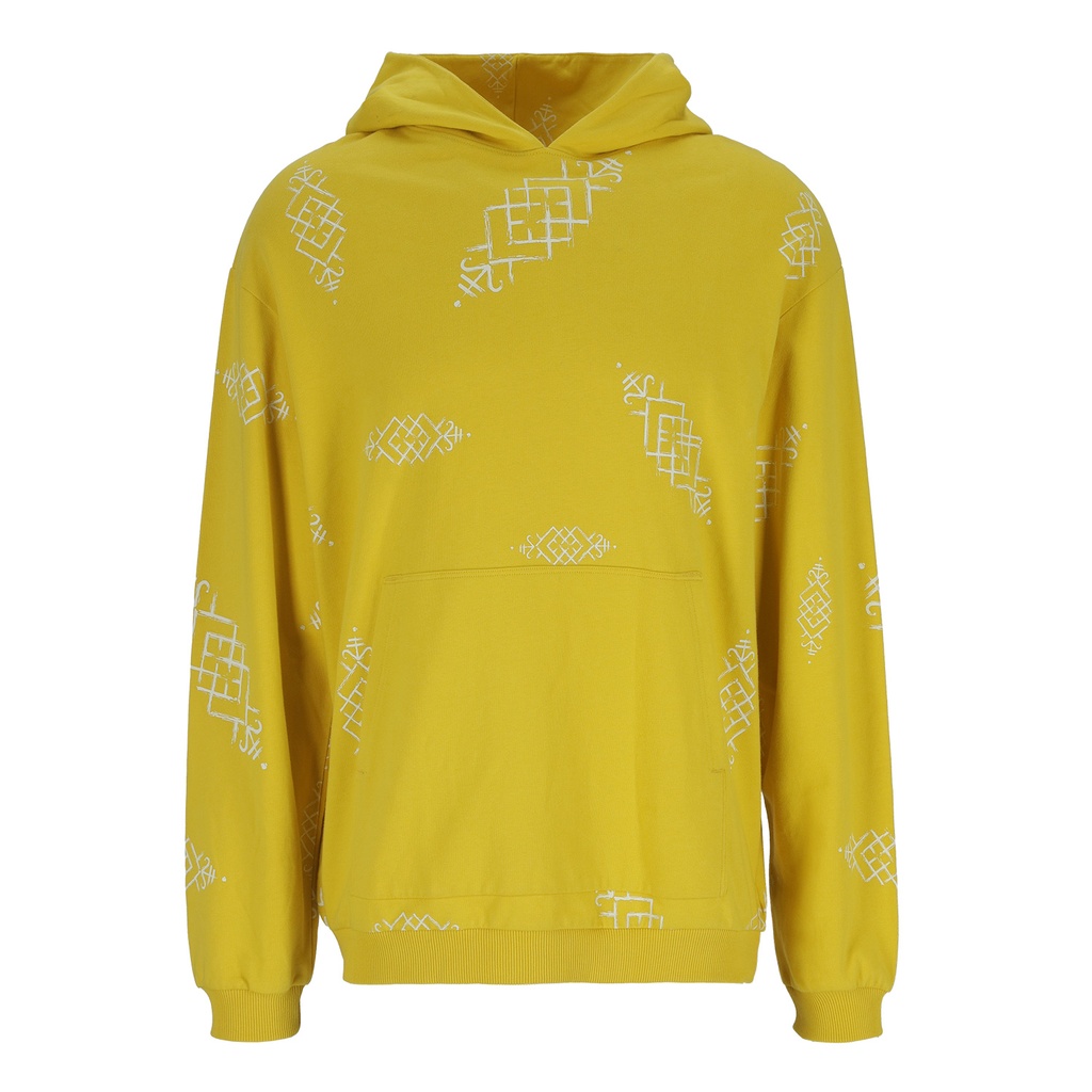 Hoodie oversized unisexe IMPRIME BERBERE Heavy Used Effect - TUNIS FASHION WEEK 2024