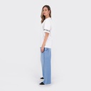 T-shirt oversized femme manches courtes avec des formes aux manches
