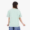 T-shirt oversized femme manches courtes FLEURS D'ŒILLETS