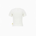 T-shirt décolleté femme manches courtes