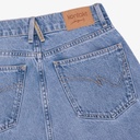 Ribcage femme avec passant croisée en jeans - RAYA 2.0