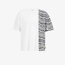 T-shirt oversized homme manches courtes IMPRIME FORMES TEPSI