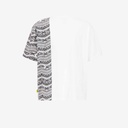 T-shirt oversized homme manches courtes IMPRIME FORMES TEPSI