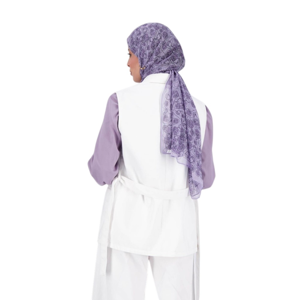 Blazer croisé femme sans manches-SAHAR