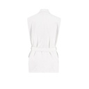 Blazer croisé femme sans manches-SAHAR