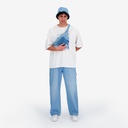 Carpenter baggy unisexe en jeans -KARIM 2.0