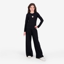 Pantalon côtelé fille wide leg