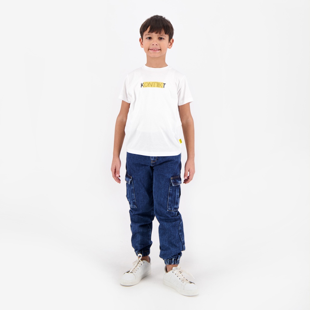T-shirt unisexe enfant manches courtes KONTAKT TEES  2.0