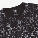 T-shirt oversized unisexe enfant manches courtes imprimé all over