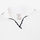 Polo côtelé femme manches courtes