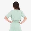 Sweat crop femme manches courtes  bkouly فيتامين