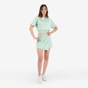 Sweat crop femme manches courtes  bkouly فيتامين