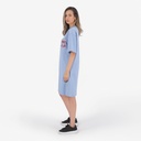 Robe sweat femme manches courtes 100% فرشكة