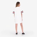 T-shirt robe femme manches courtes KONTAKT