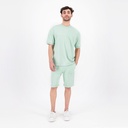 Sweat homme manches courtes avec broderie