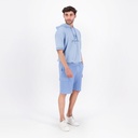 Hoodie homme manches courtes فولة و تقسمت في اثنين