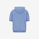 Hoodie homme manches courtes فولة و تقسمت في اثنين