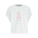 Sweat fille sans manches avec broderie
