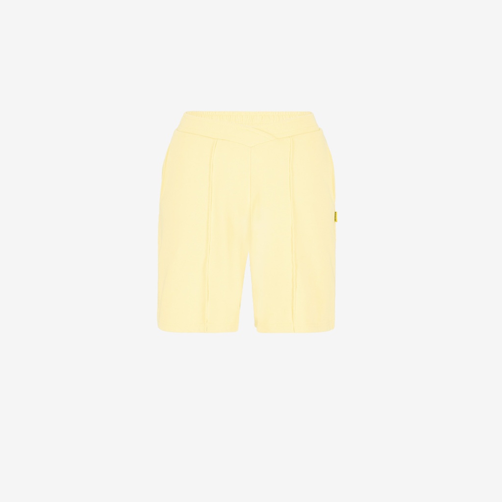Short fille avec bande à la taille croisée