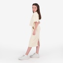 Jupe maxi fille avec bande à la taille croisée