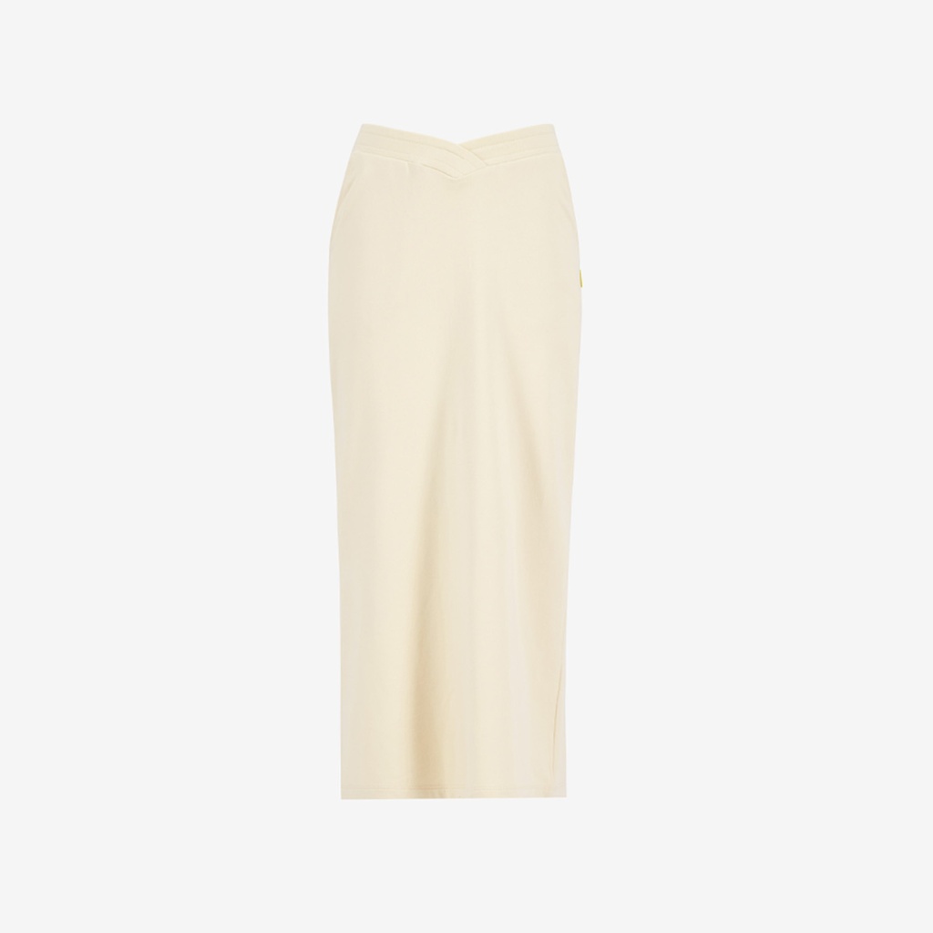 Jupe maxi fille avec bande à la taille croisée