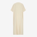 Robe jebba femme manches courtes avec fente