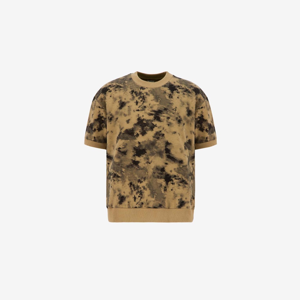 Sweat garçon manches courtes tie & dye