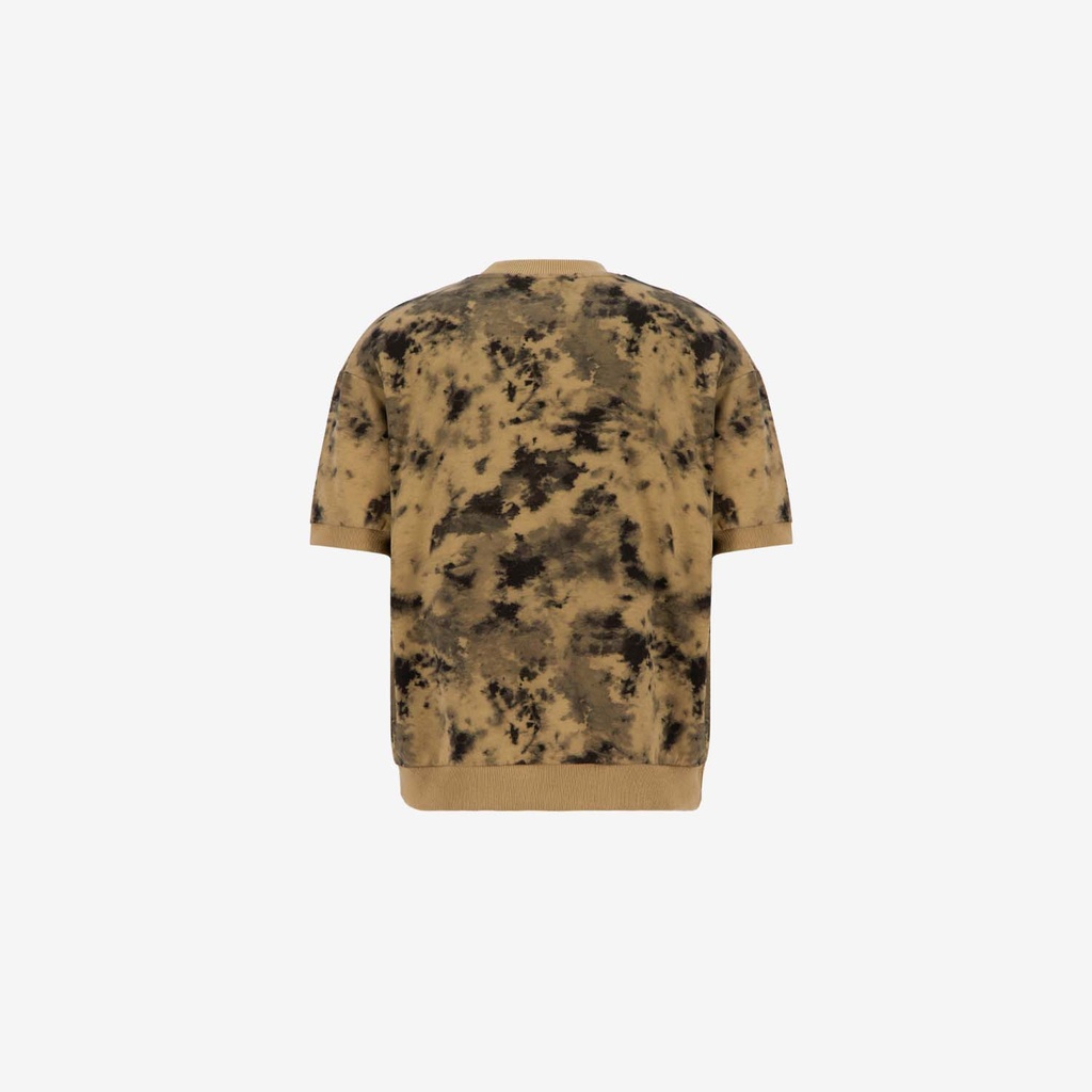 Sweat garçon manches courtes tie & dye