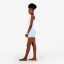 Ensemble femme débardeur et short avec patte boutonnée