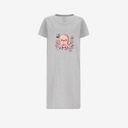 Robe de pyjama femme manches courtes OCTOPUS