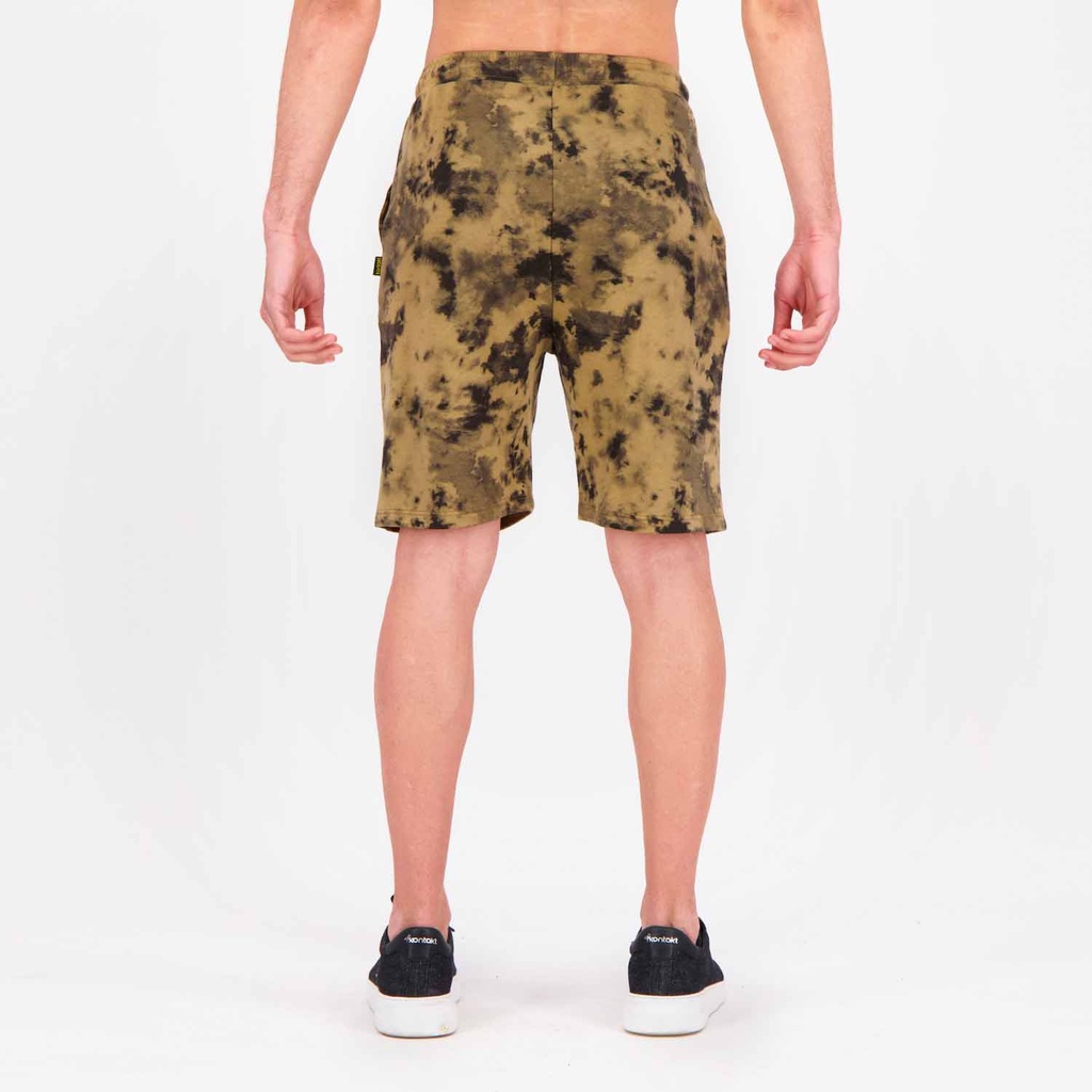Short homme en molleton tie & dye