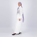 Chemise femme avec poche plaquée en chaine & trame