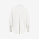 Chemise femme avec poche plaquée en chaine & trame