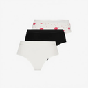 Lot de 3 Cheeky femme en coton