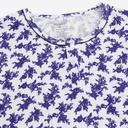 Pyjama femme manches longues avec patte boutonnée