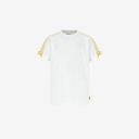 T-shirt fille manches à rayures avec nœuds