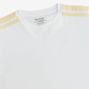 T-shirt fille manches à rayures avec nœuds