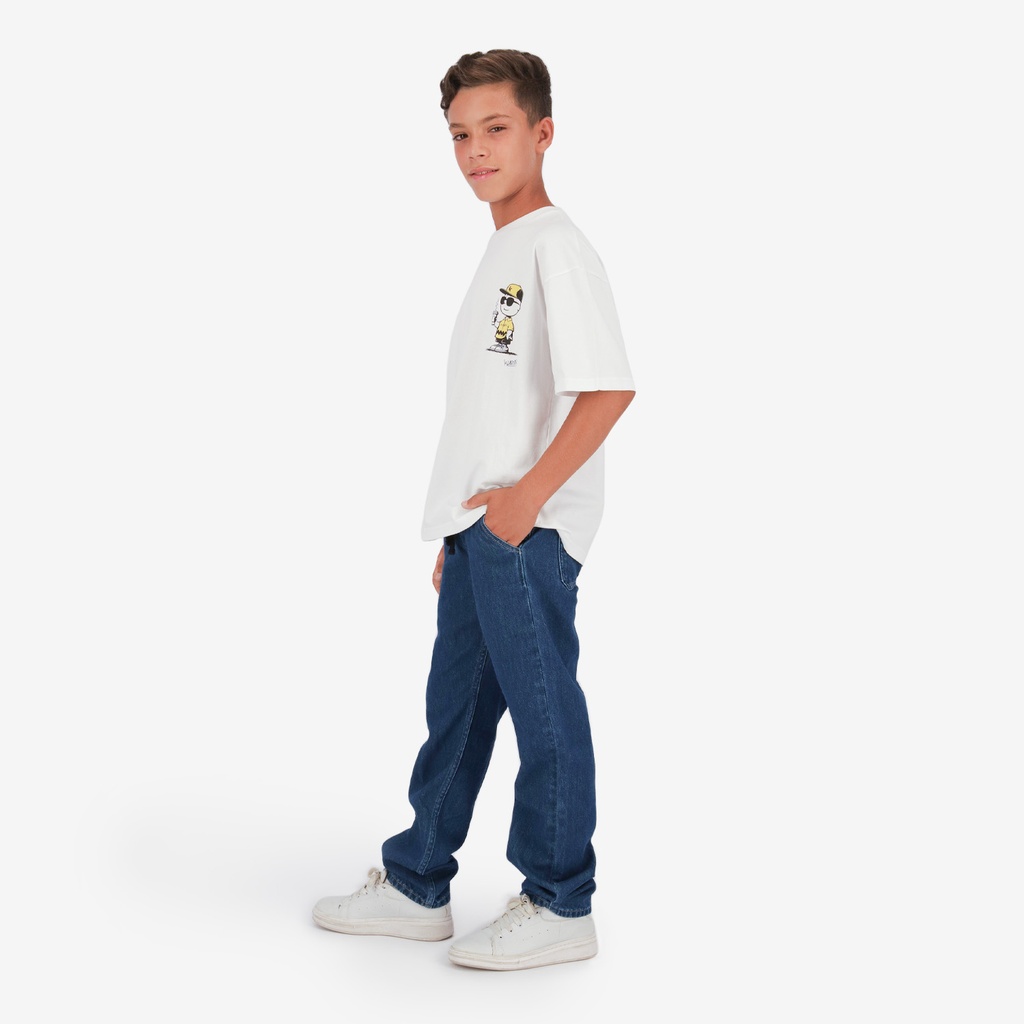 Straight jogger garçon en jeans