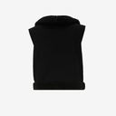 Jacket femme sans manches avec sherpa GHALIA