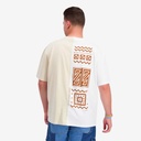 Upcycling t-shirt oversized homme manches courtes MARGOUM & LOSANGE VERSION 1