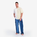 Upcycling t-shirt oversized homme manches courtes MARGOUM & LOSANGE VERSION 1