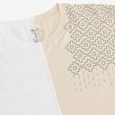 Upcycling t-shirt oversized homme manches courtes MARGOUM & LOSANGE VERSION 1