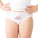 Slip fille éléphant en coton stretch