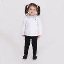 T-shirt bébé avec col claudine