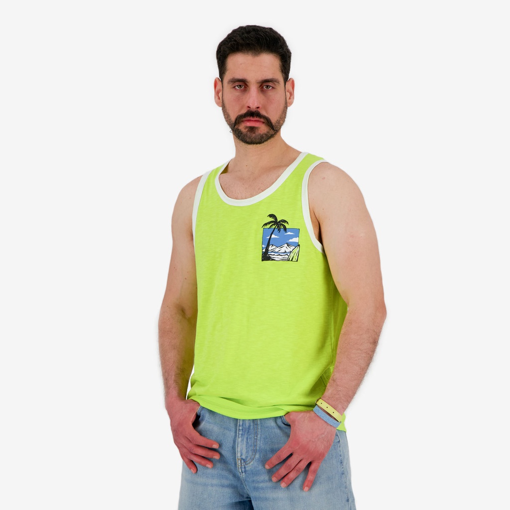 Débardeur flammé homme ISLAND
