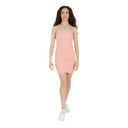 Robe côtelé femme avec bretelle